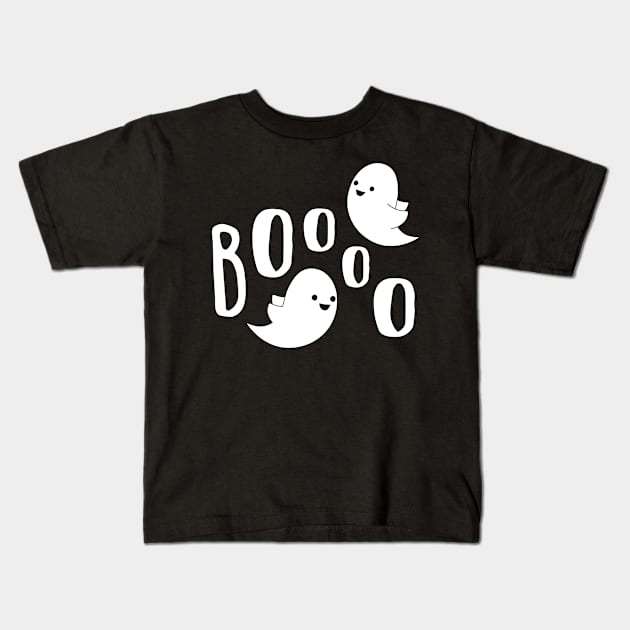 Boo Two Kids T-Shirt by katelein